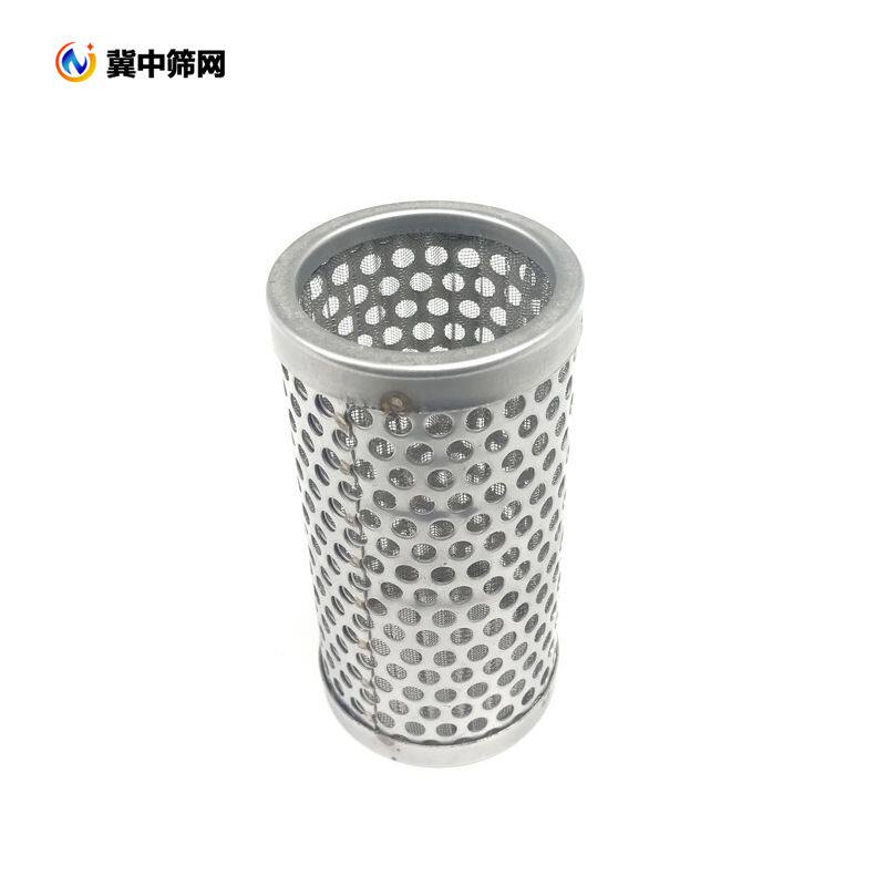 定做304冲孔网焊接网管 石油防砂用冲孔网管 过滤筒 现货供应