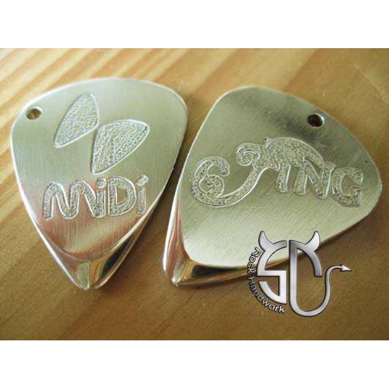 订制 定制 拨片 不锈钢 H黄铜 材质(无链 )