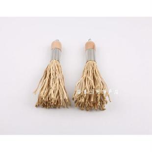 竹锅刷杯刷锅锅窗 天然竹根做的z刷子刷扫 厨房用具 清洗不易沾油