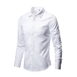 Men's Casual Shirts Slim Fit Dress Shirt for Men 男大码衬衫