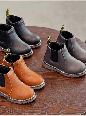 Baby shoes for boys kids girls British vintage Mtin Boots