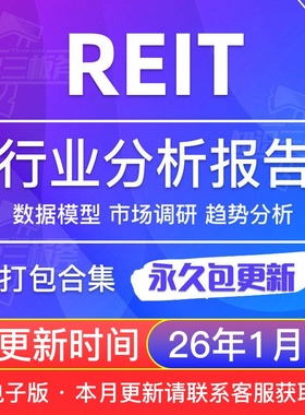 2025年中国房地产信托基金REIT行业研究报告地产金融资产证券化