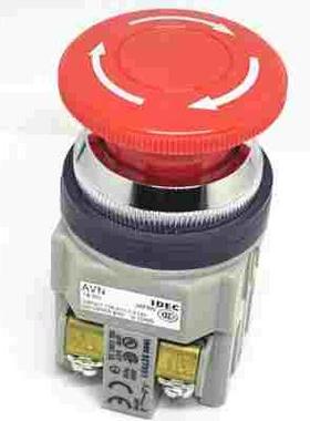 正品IDEC和泉AVN311NR急停按钮开关一开一闭开孔30mm AVN311N-R