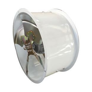 圆筒管道电机风机工业排风排气扇换气扇厨房油烟墙式风筒电机网罩