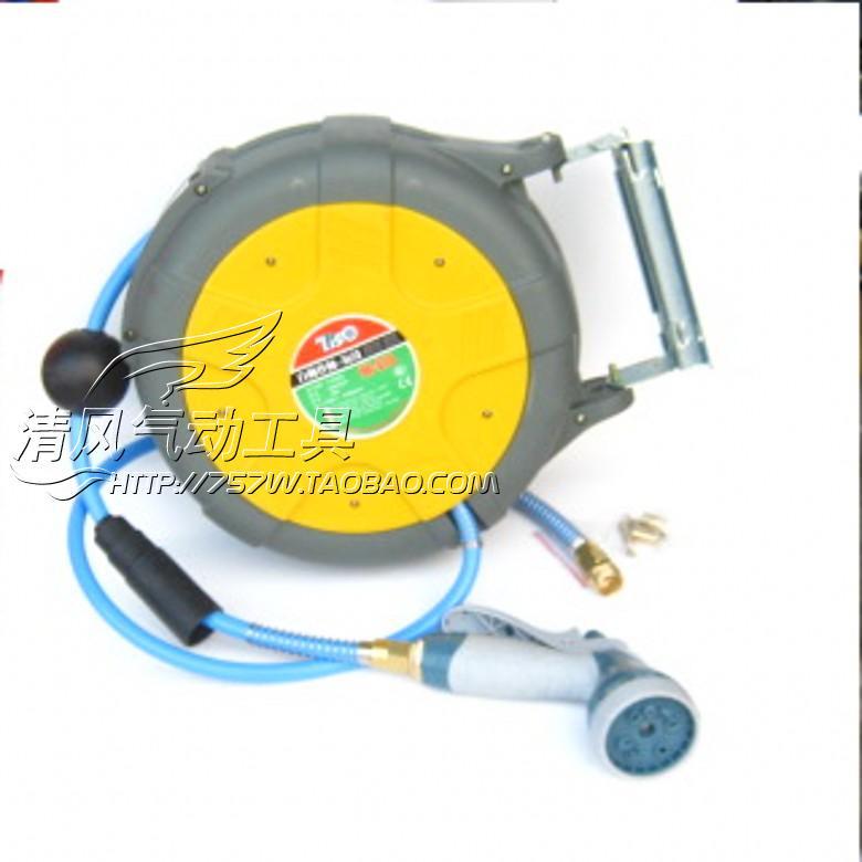 利索卷管器塑钢卷管器气鼓水鼓电鼓卷轴全铜轴芯汽修工具汽车美容
