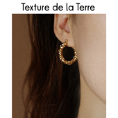 高端耳环2026年新款 爆款 高级感耳饰老钱风圈圈碎银子女轻奢气质