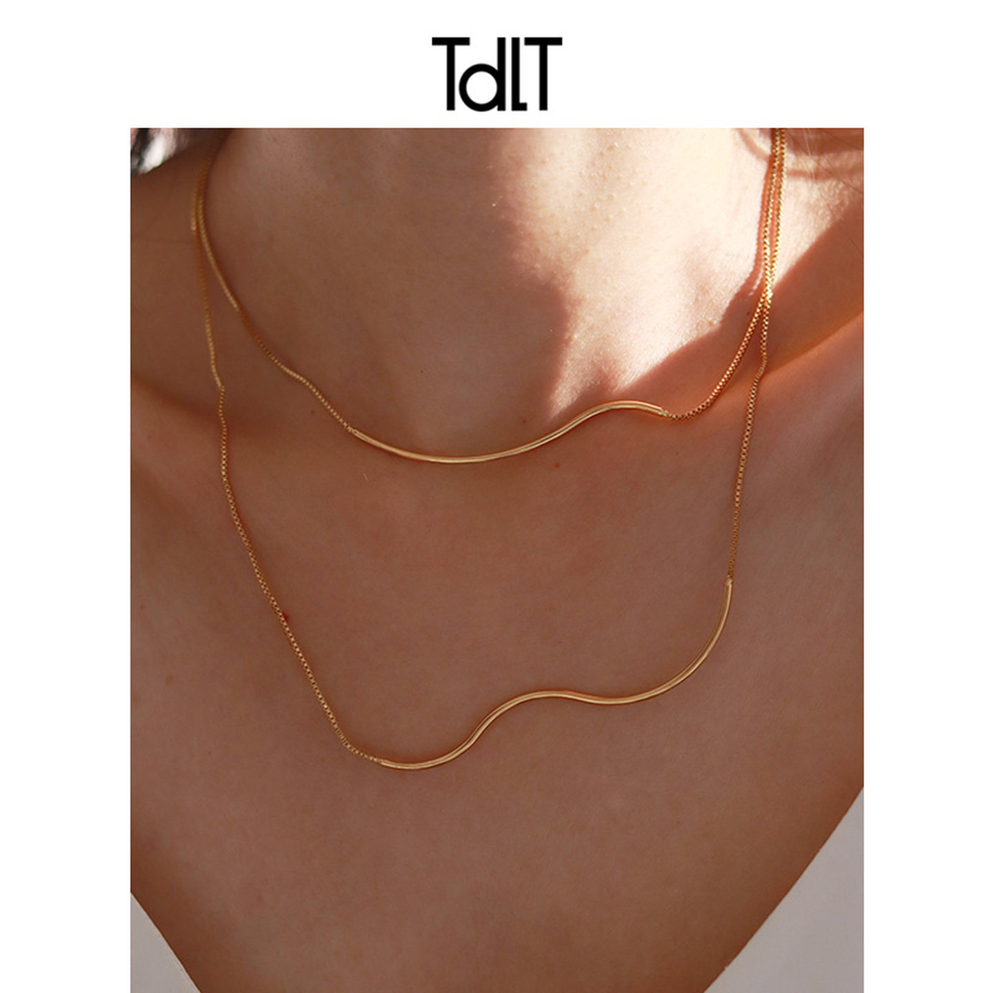 老钱风超细项链女款2026新款素链男款高级感轻奢小众设计锁骨链