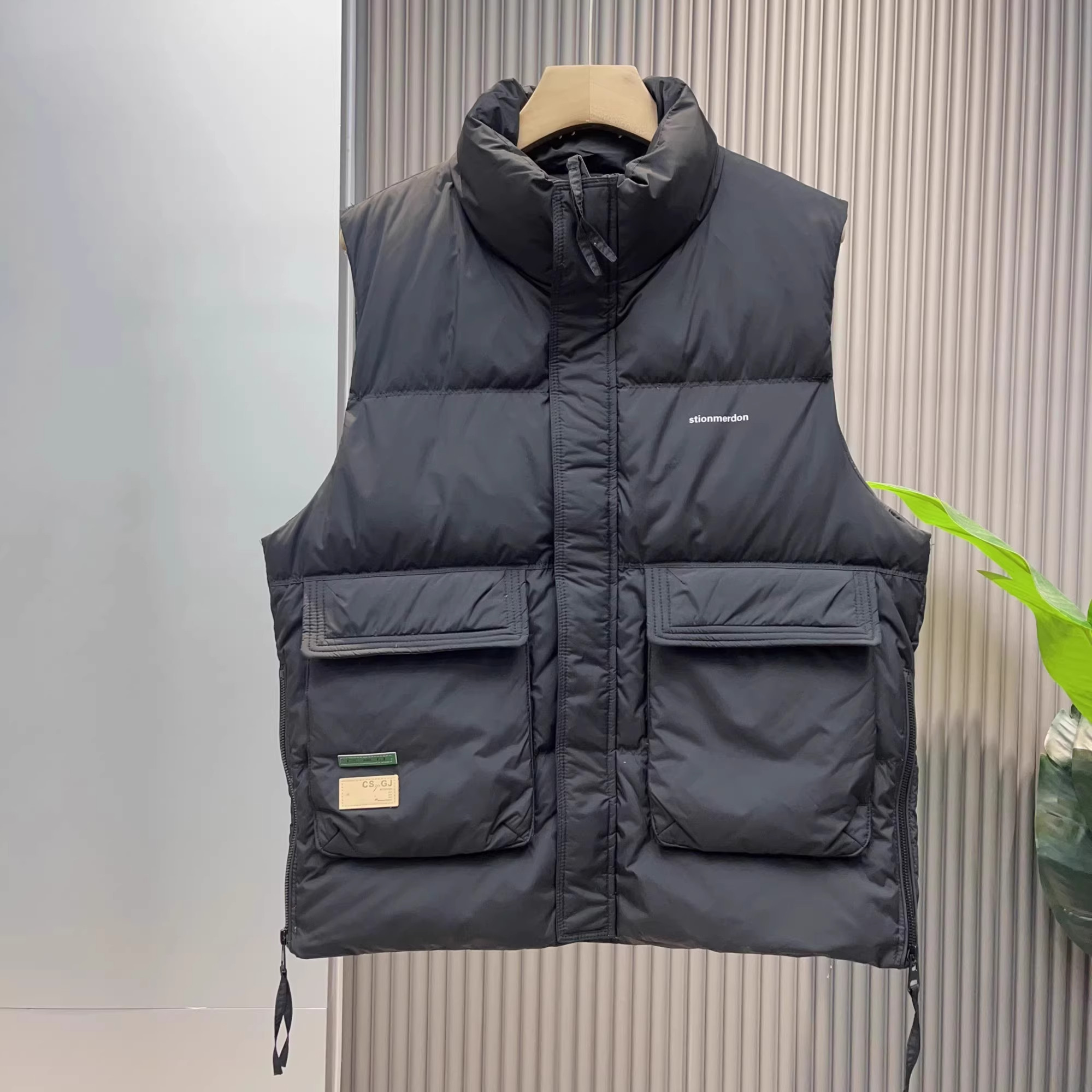 大码秋冬季男士立领羽绒马甲时尚百搭保暖背心白鸭绒无袖坎肩外套,男装,羽绒马甲,淘宝优惠券,粉丝福利购,淘宝优惠卷