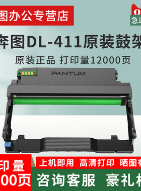 奔图（PANTUM）DL-411鼓组件 适用P3010 P3300 M6700 M7100 M6800FDW M7200 M7300 P3320 BP4000系列打印机
