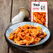 香辣杏鲍菇30g 25袋即食菌菇零食网红下饭菜麻辣蘑菇休闲小吃8袋