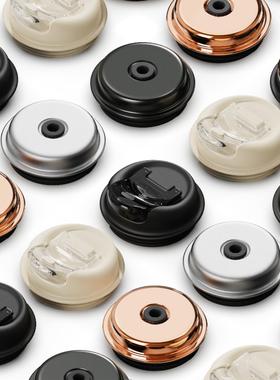 【配件】MYTURN麦田的芽防漏高颜值翻盖不锈钢吸管盖食品级硅胶绳