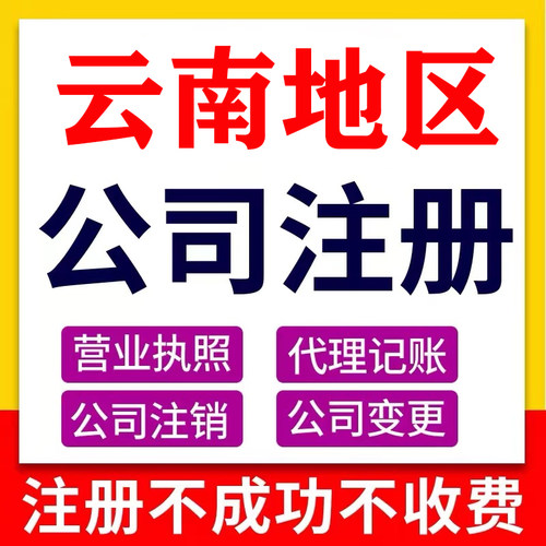 大理营业执照注册公司昆明楚雄丽江工商企业报税异常处理注销公司