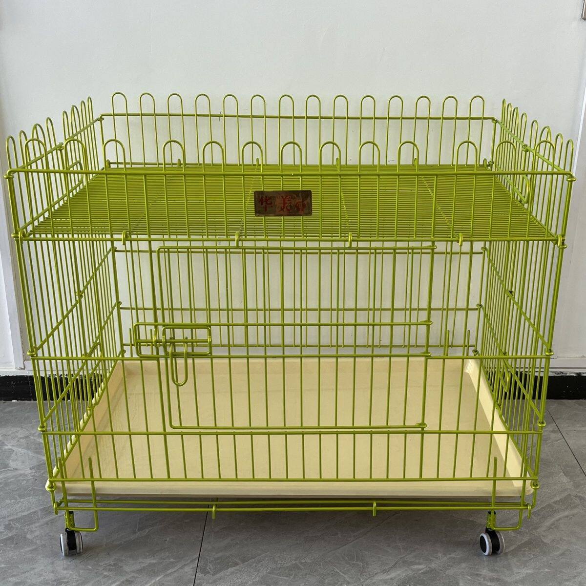 宠物狗展示笼纳米漆小型犬折叠围栏跑床家用跑笼可华美狗笼子室内