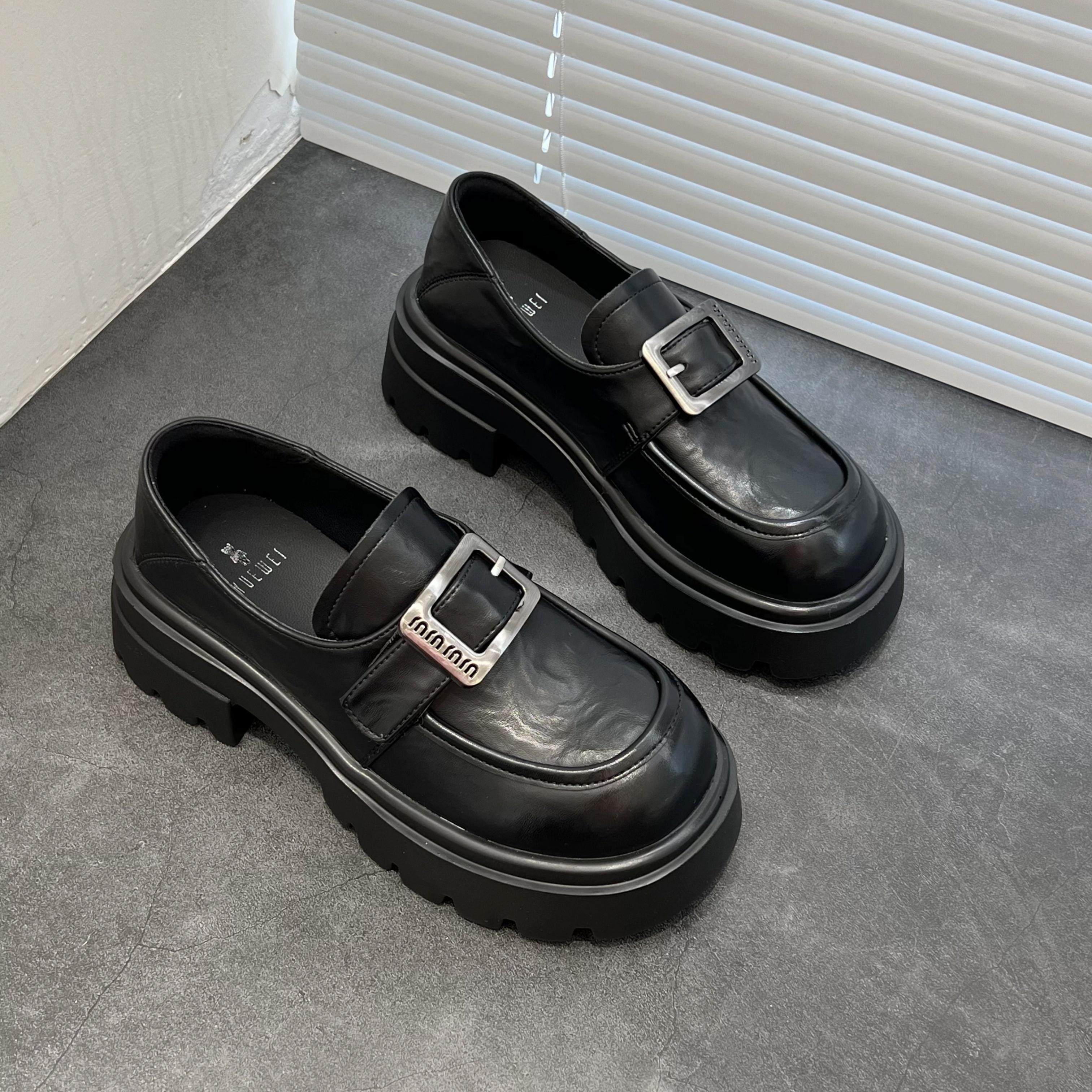 悦薇正品旗舰高品质女鞋复古乐福鞋增高英伦风小皮鞋女厚底手抓纹,女鞋,乐福鞋（豆豆鞋）,淘宝优惠券,粉丝福利购,淘宝优惠卷