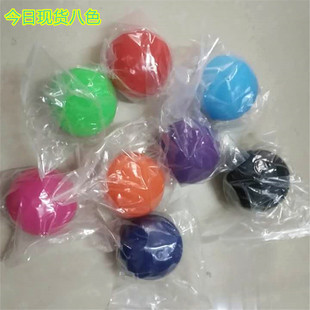 硅胶筋膜球橡胶实心筋膜球按摩球肌肉放松球曲棍球标准尺寸