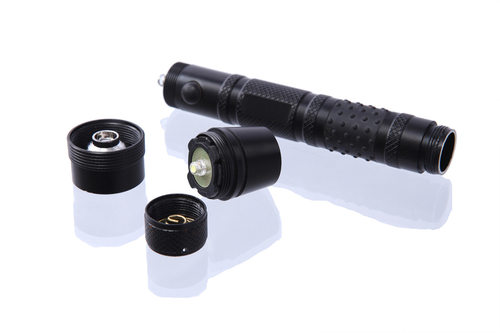 3W 强光手电筒 2节5号电池迷你led手握防水户外小手电 礼品订制