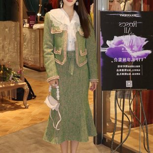 新款 轻熟风小香风秋装 小洋装 套装 两件套 名媛气质初秋女装 秋季