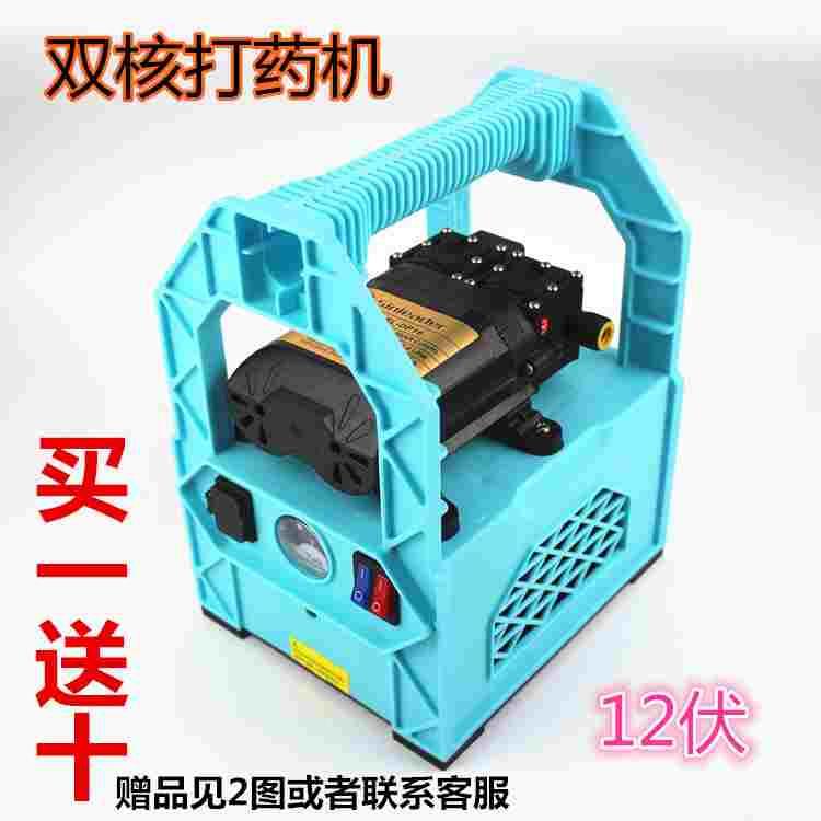 农用电动喷雾器手提式打药机弥雾机抽水洗车机改装高压隔膜泵