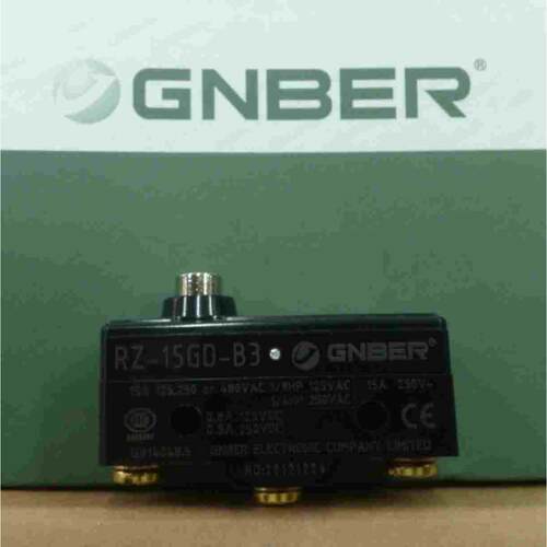 冈本工控 塞柱按钮型微动开关 RZ-15GD-B3