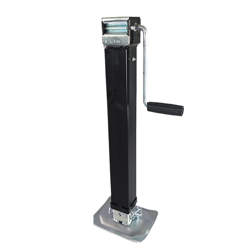 重型方管8000磅平板拖车千斤顶支架支腿脚撑拖车房车汽车改装件