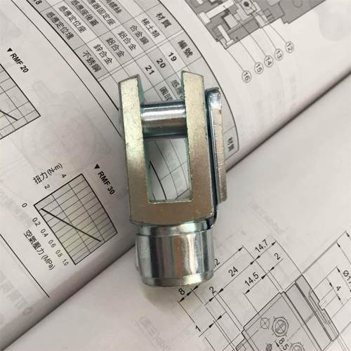 JELPC 佳尔灵原装正品 Y型接头 气缸附件 CK+Y+PIN