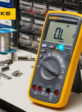 。Fluke福禄克18b+/101kit数字万用表高精度迷你多功能全自动F18b
