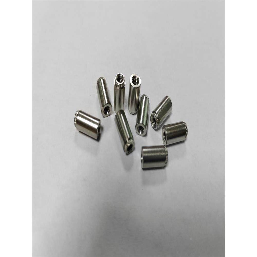 KFSE-M4-4不锈钢挤压螺母柱拉削式扩张螺柱PCB板铰孔式花齿螺柱