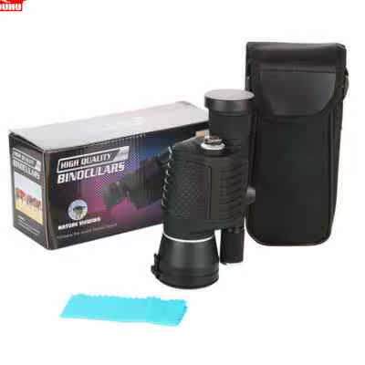㊣8x40望远镜单筒高清便携望远镜观光观鸟夜视照明手电带指南针