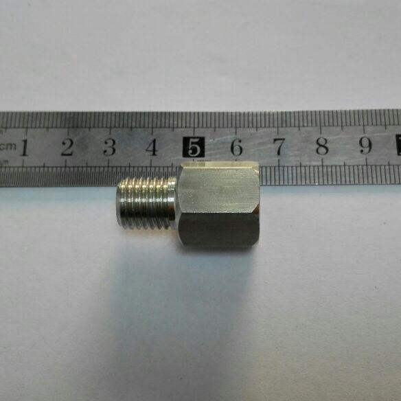 压力表接头 内螺纹 m20x1.5 外螺纹 m12×1.5 内外丝转换接头