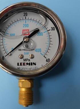 lh leemin 耐震压力表 0-100bar 0-10mpa螺纹m14x1.5液压压力表