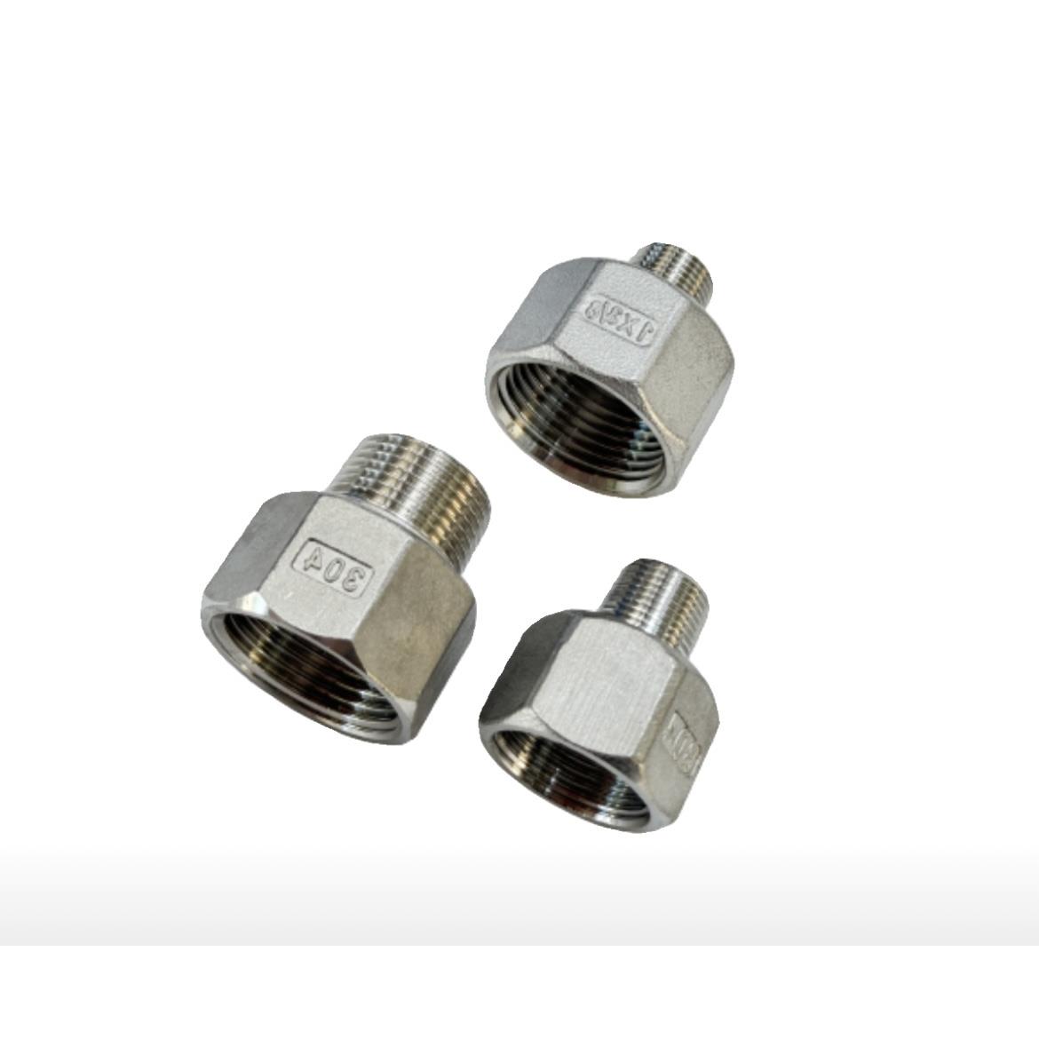 内Rc3/4转R3/8 内外丝接头304不锈钢内螺纹六分外螺纹三分2.5mpa