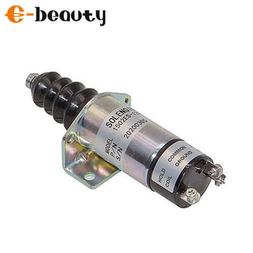 。1502ES-12C7U1B2S1发电机组电磁阀熄火器 停车断油停机电磁铁开