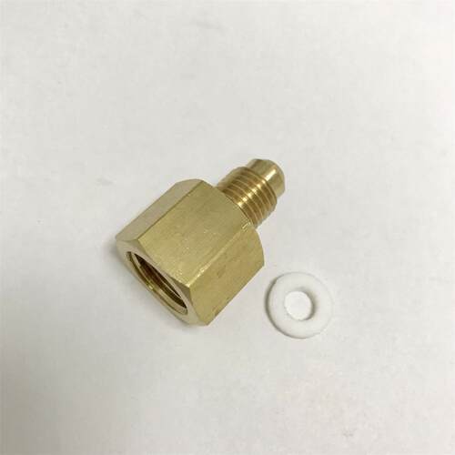 M14x1.5-m11x1.25 非标铜转换换头 内螺纹m14x1.5 外螺纹m11x1.25