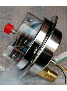 电压24v轴向带边耐震电接点压力表 16mpa Io 0.25a 直径100mm m20