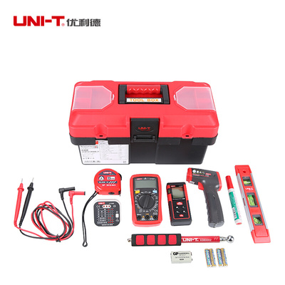 。优利德KIT-H03 专业验房工具套装维修电工五金组合家用工具箱