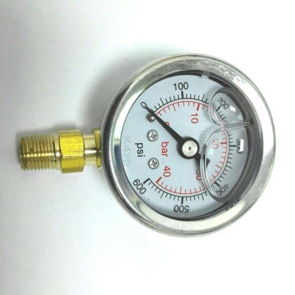 耐震压力表 yn-40 压力40bar 600psi 螺纹ZG1/4 40mm 4mpa 防振表