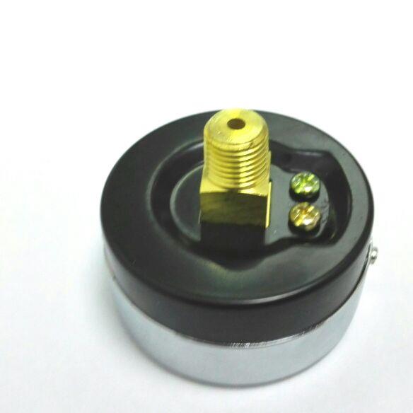 压力表轴向 pressure gauge 直径60mm 双刻度 4mpa 600psi ZG1/4