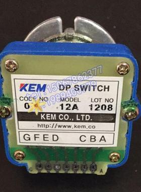 KEM韩国02 12A波段开关/进给倍率/选择开关/主轴开关02N/KDP-12A