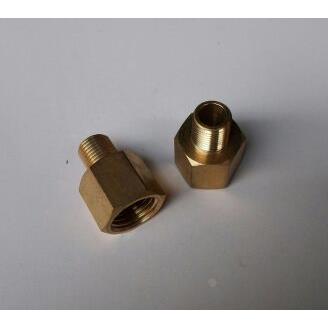 直径60mm的压力表变径接头 转换头 内螺纹m14×1.5  外螺纹m10×1