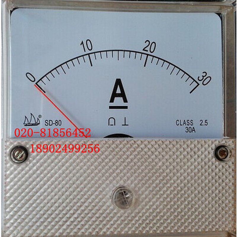。直流电流表SD80-20A SD80-30A50A 75A 100A SD-80 CLASS 2.5