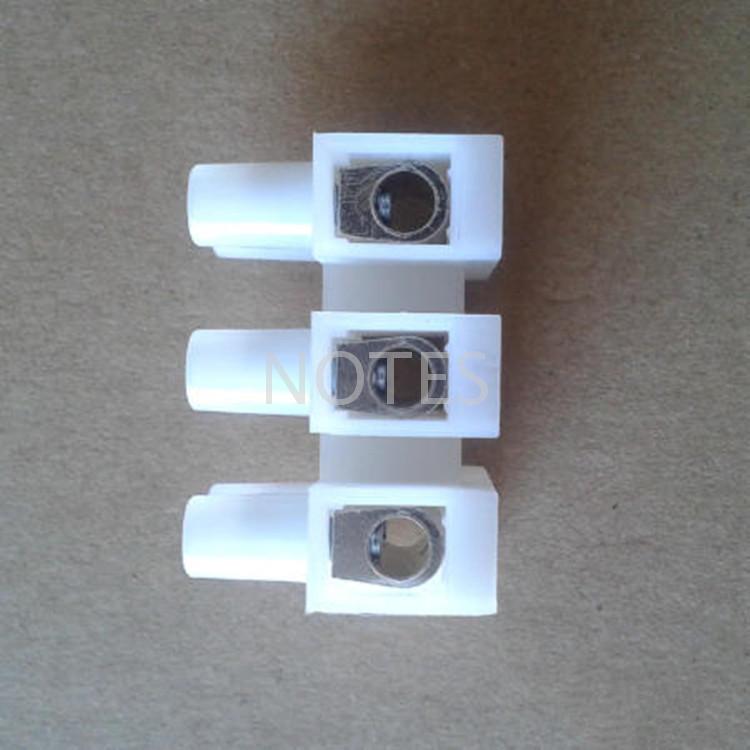 金比PA12-3P端子台铜接线柱 贯通式接线