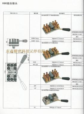 STAUBLI RMI209.12.1810/JV组合接头 史陶比尔模具水咀
