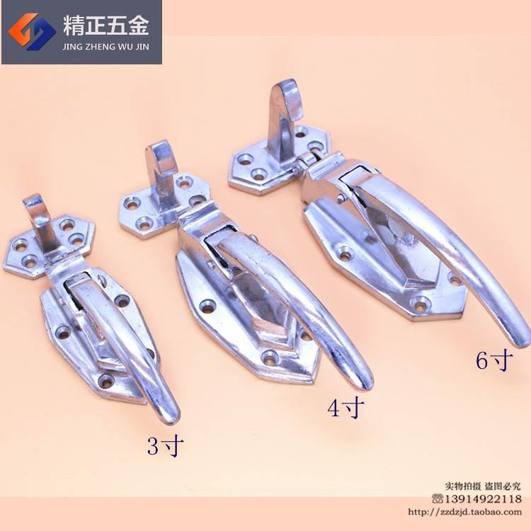 高度烘箱门锁 冰柜拉手 可调节拉手搭扣把手冷库门锁烘箱烤箱配件