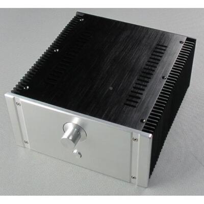 全铝小甲功放机箱 配合伟良带滤波金封1969小甲电路 型号2412A