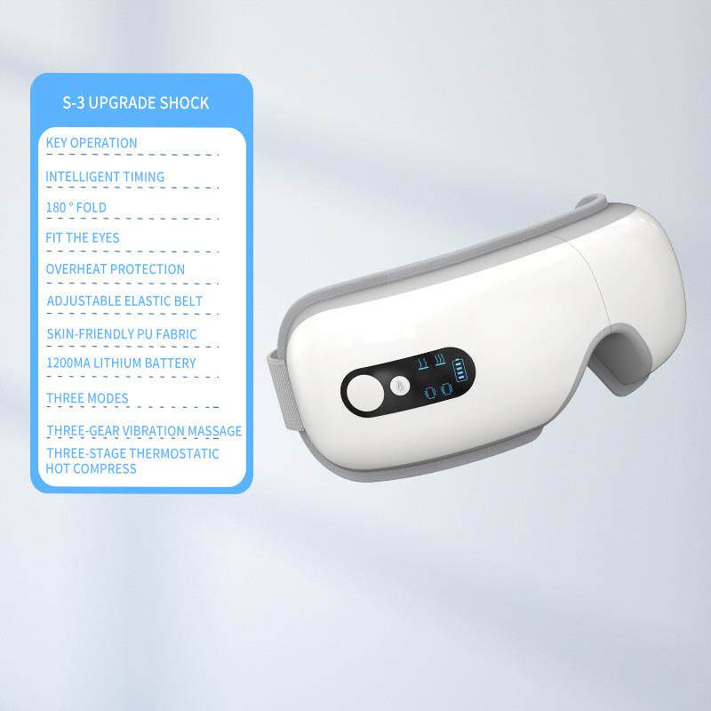 英文版护眼仪眼部按摩器蓝牙音乐按摩眼罩振动眼部按摩仪