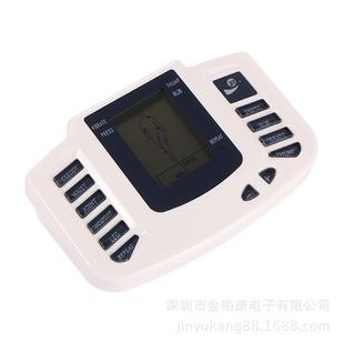 现货英文俄语JR 16片贴片全身按摩仪 309A多功能按摩器