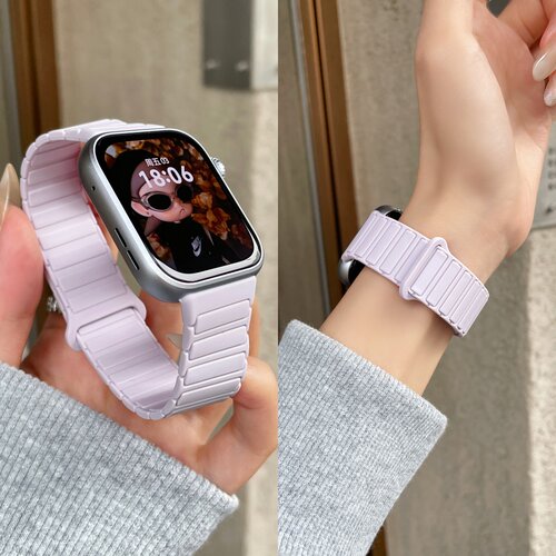 WatchFit4撞色硅胶磁吸腕带