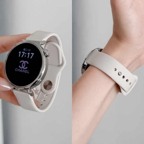 适用华为gt5表带gt6手表watch5表带gt4女款gt3新款液态硅胶手表带pro高级女watch4腕带gt2男生5运动4pro秋冬