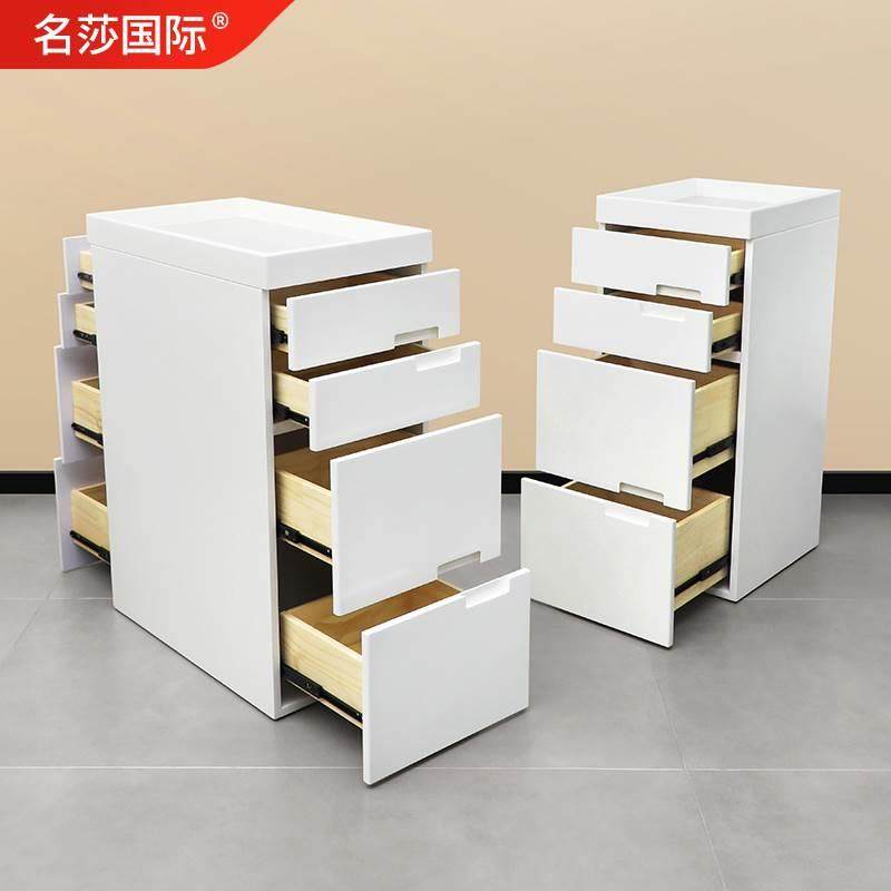 美发店工具柜理发店工具车柜子剪发推车不锈钢发廊收纳储物柜台