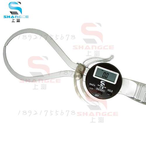 上测数显外卡规0-150*0.1卡钳表管壁测厚规测厚仪内卡规12.7-165